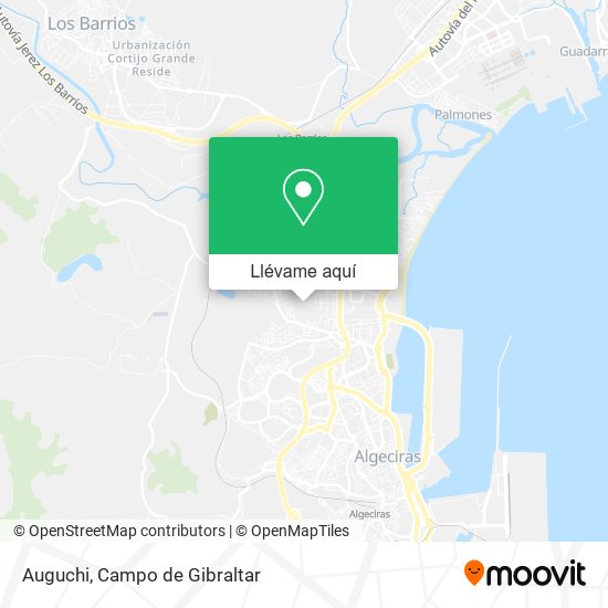 Mapa Auguchi