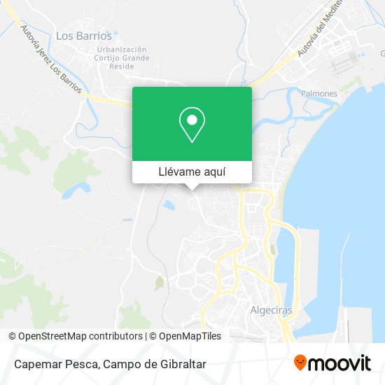 Mapa Capemar Pesca