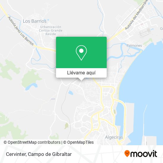 Mapa Cervinter