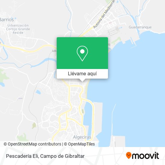 Mapa Pescadería Eli