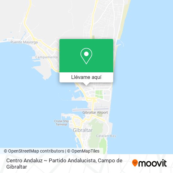 Mapa Centro Andaluz ~ Partido Andalucista