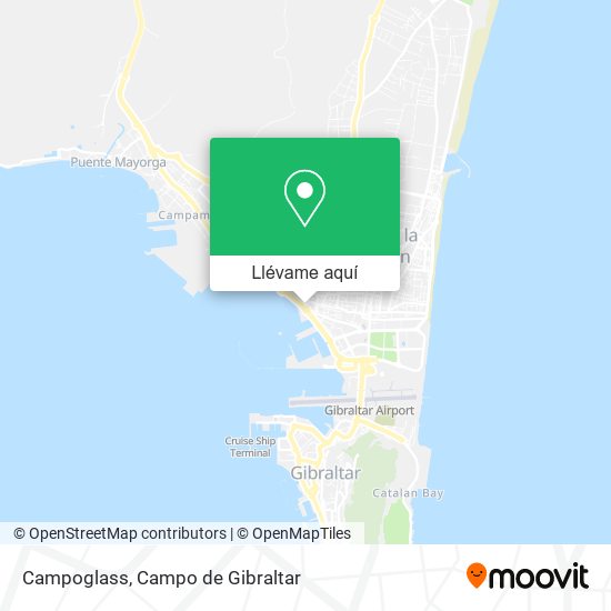 Mapa Campoglass