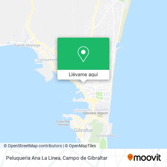 Mapa Peluqueria Ana La Línea
