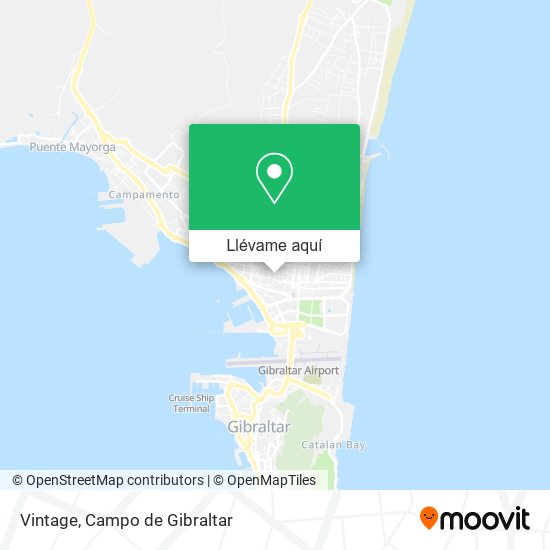 Mapa Vintage