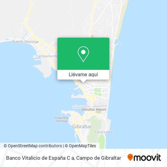 Mapa Banco Vitalicio de España C a