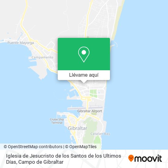 Mapa Iglesia de Jesucristo de los Santos de los Ultimos Días