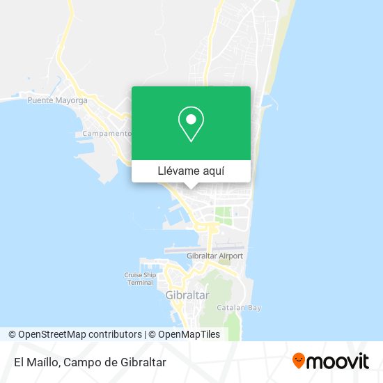 Mapa El Maíllo