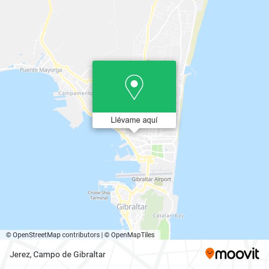 Mapa Jerez