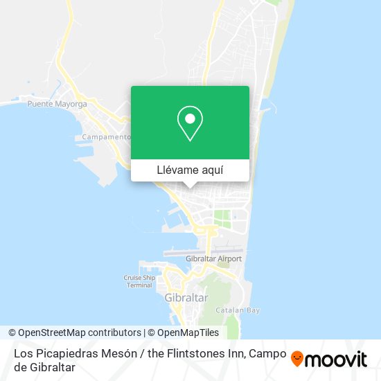 Mapa Los Picapiedras Mesón / the Flintstones Inn