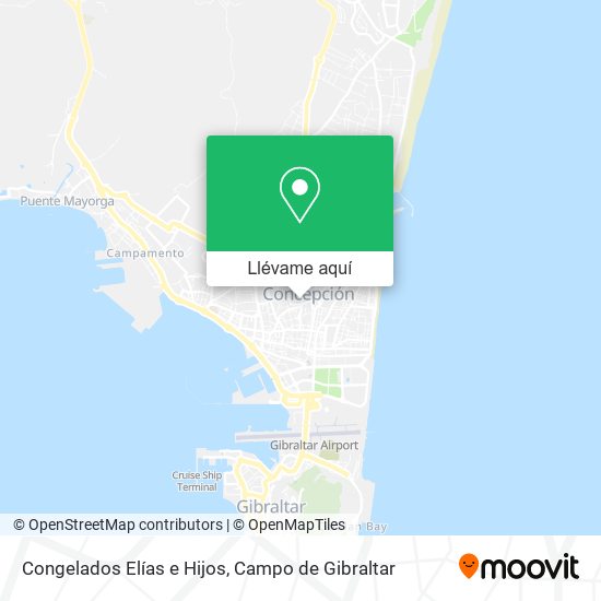 Mapa Congelados Elías e Hijos