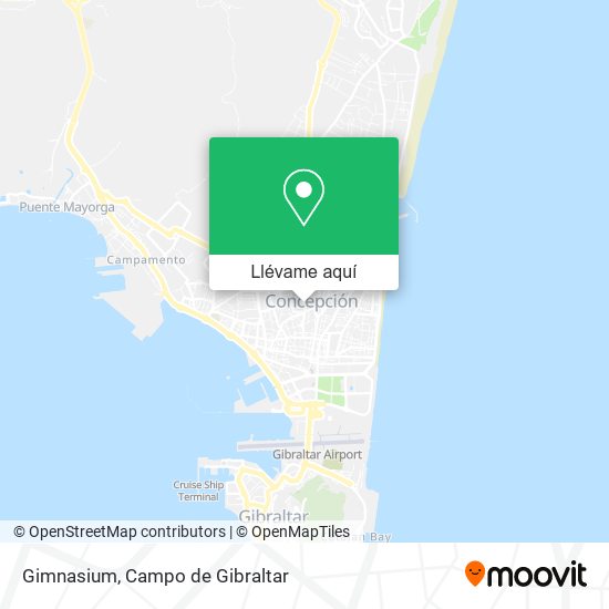 Mapa Gimnasium