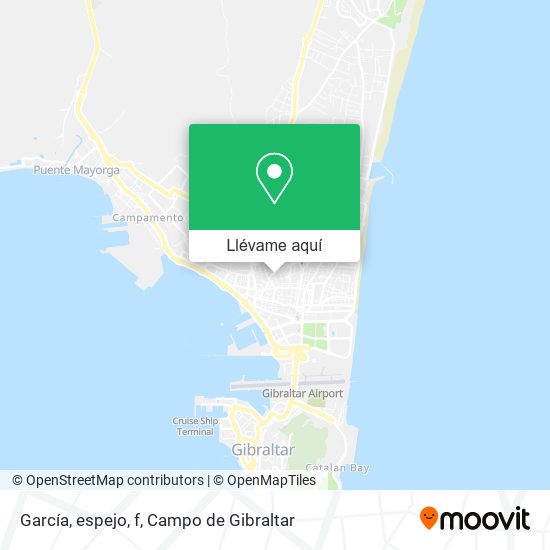 Mapa García, espejo, f