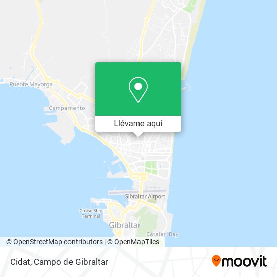 Mapa Cidat