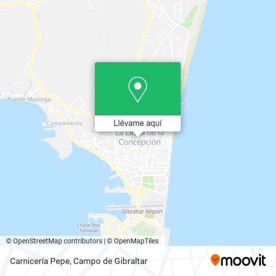 Mapa Carnicería Pepe