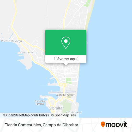 Mapa Tienda Comestibles