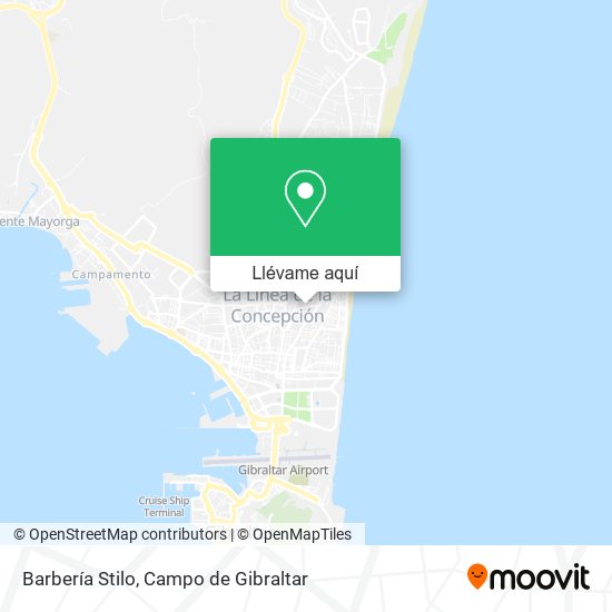 Mapa Barbería Stilo