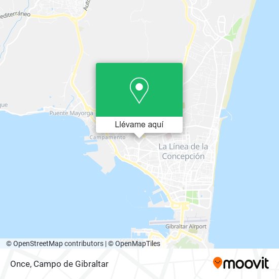 Mapa Once