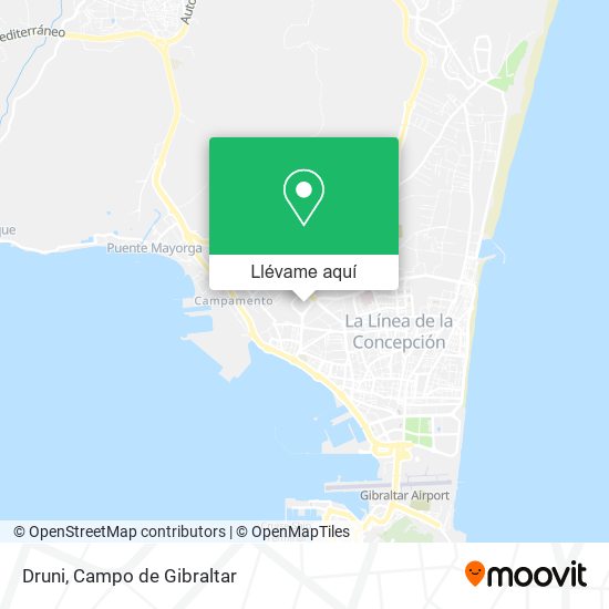 Mapa Druni