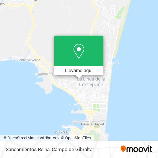 Mapa Saneamientos Reina
