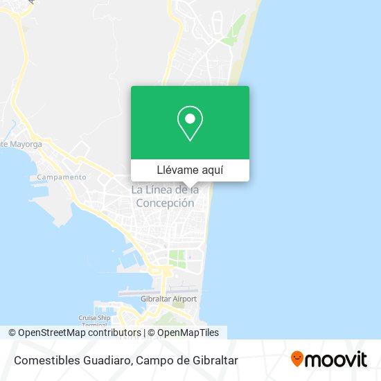 Mapa Comestibles Guadiaro