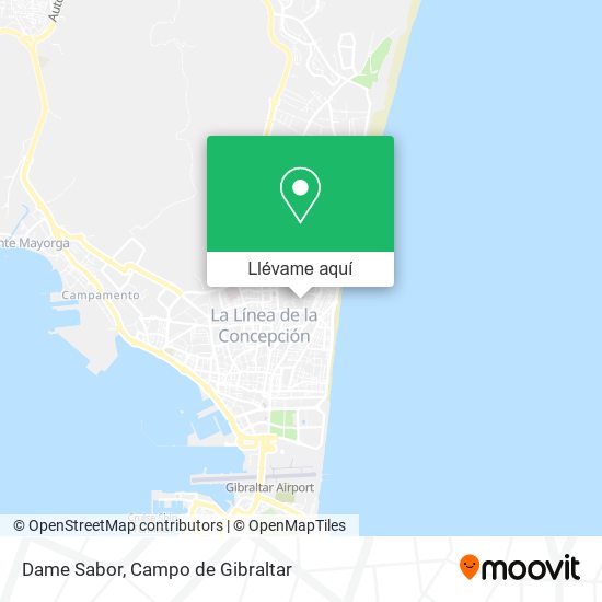 Mapa Dame Sabor