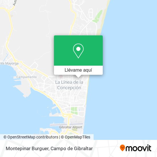 Mapa Montepinar Burguer