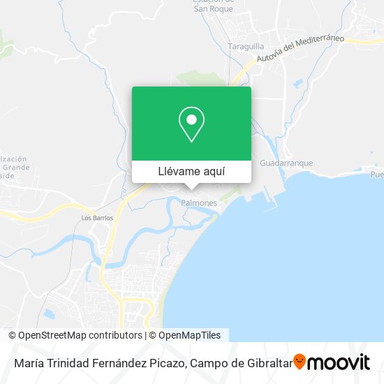 Mapa María Trinidad Fernández Picazo