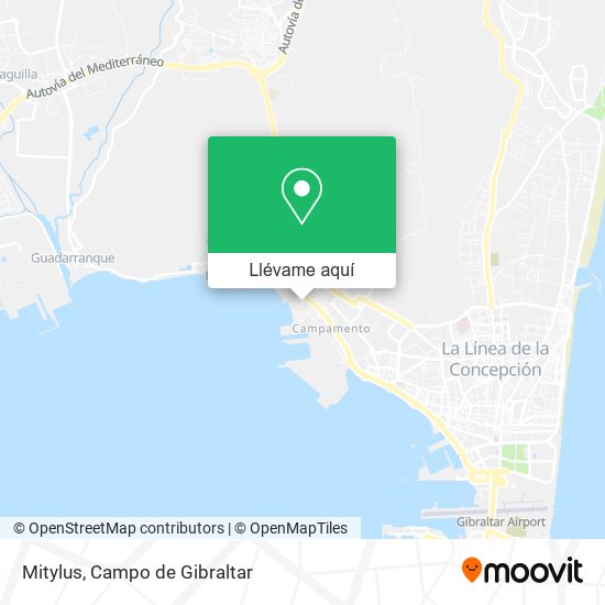 Mapa Mitylus
