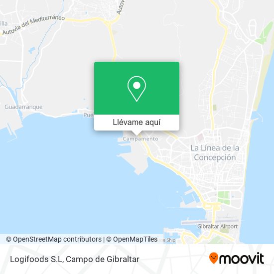 Mapa Logifoods S.L