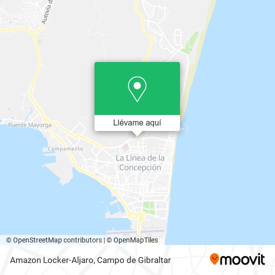 Mapa Amazon Locker-Aljaro