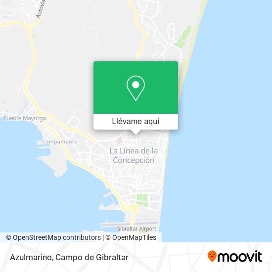 Mapa Azulmarino