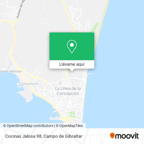 Mapa Cocinas Jalosa 98