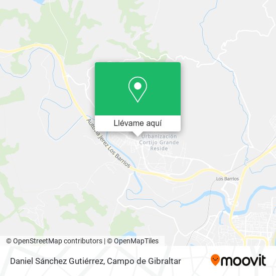Mapa Daniel Sánchez Gutiérrez