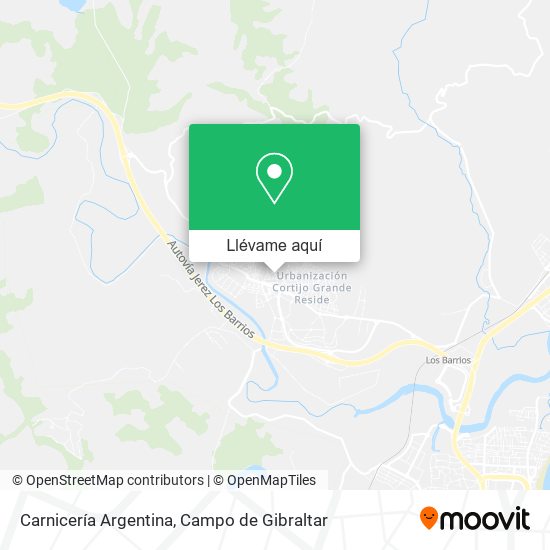 Mapa Carnicería Argentina