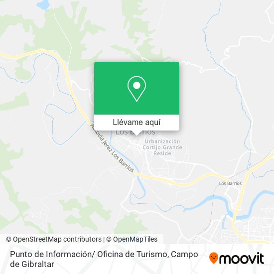 Mapa Punto de Información/ Oficina de Turismo