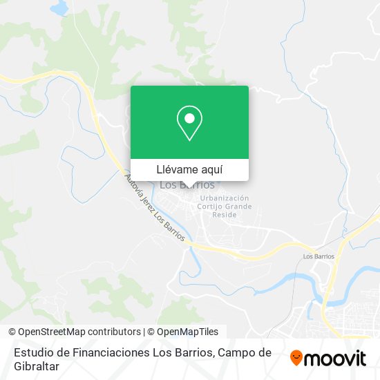 Mapa Estudio de Financiaciones Los Barrios