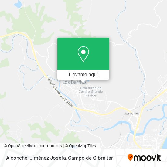 Mapa Alconchel Jiménez Josefa