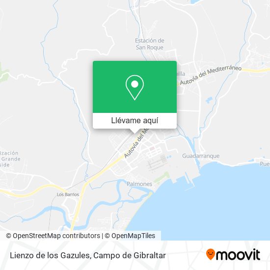Mapa Lienzo de los Gazules
