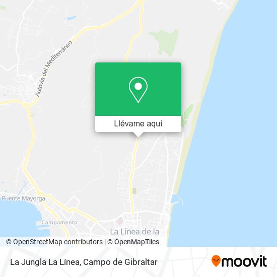 Mapa La Jungla La Línea