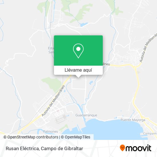Mapa Rusan Eléctrica