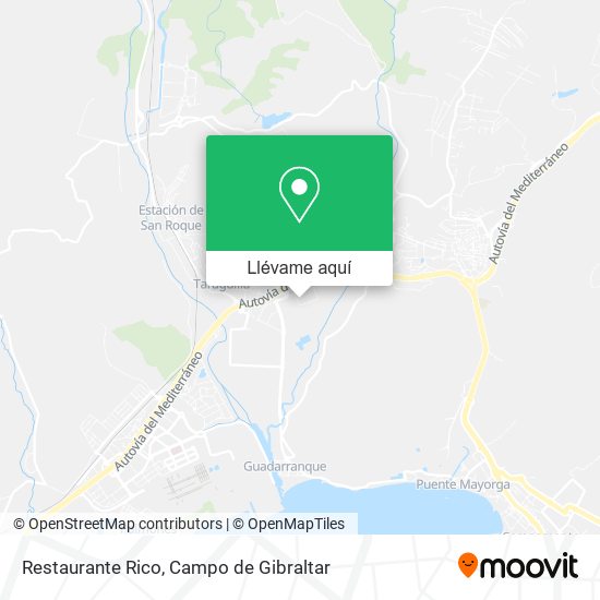 Mapa Restaurante Rico