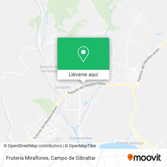 Mapa Frutería Miraflores