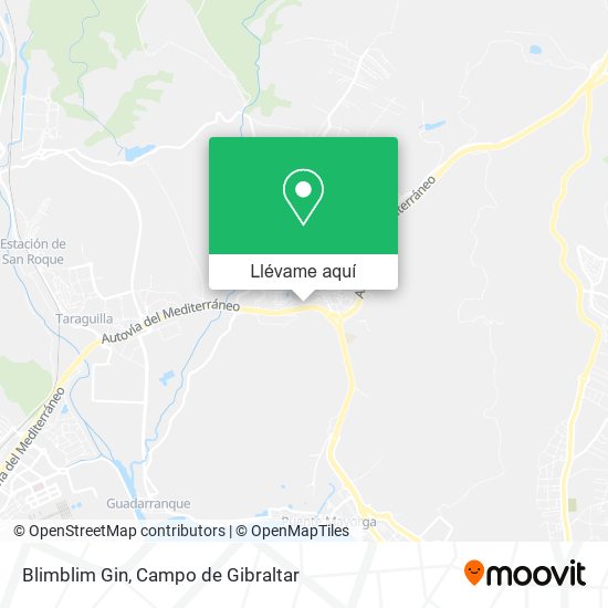 Mapa Blimblim Gin