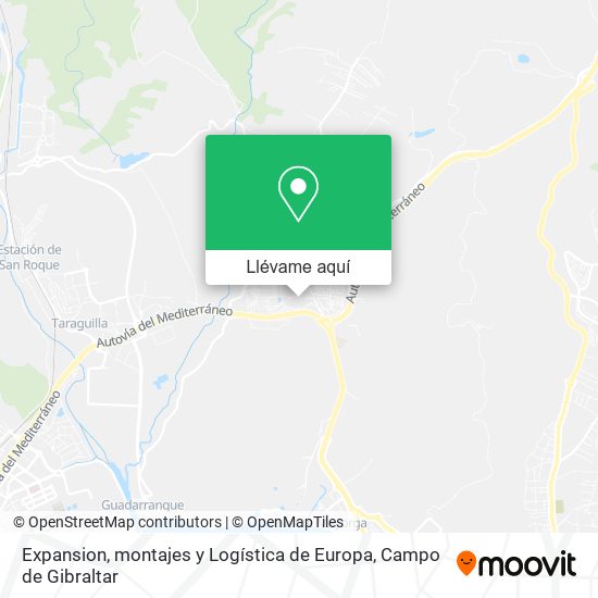 Mapa Expansion, montajes y Logística de Europa