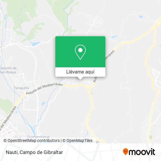 Mapa Nauti