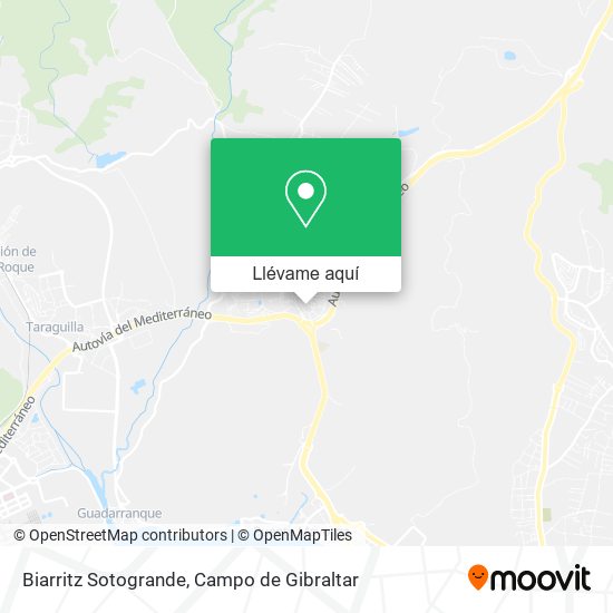 Mapa Biarritz Sotogrande