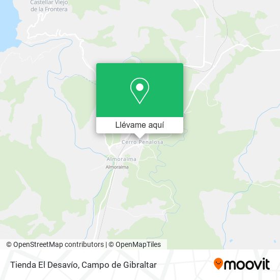 Mapa Tienda El Desavío