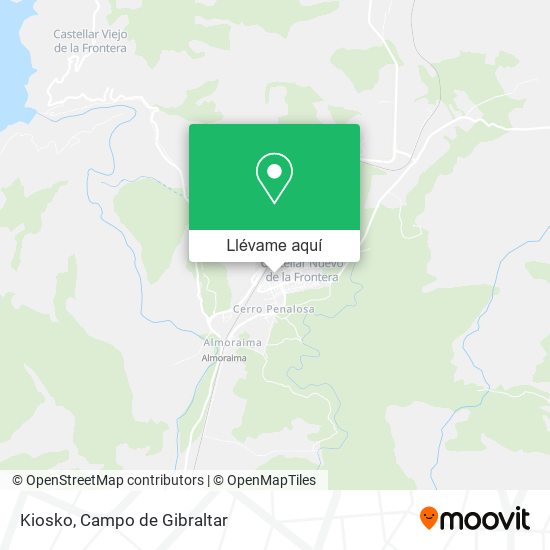 Mapa Kiosko