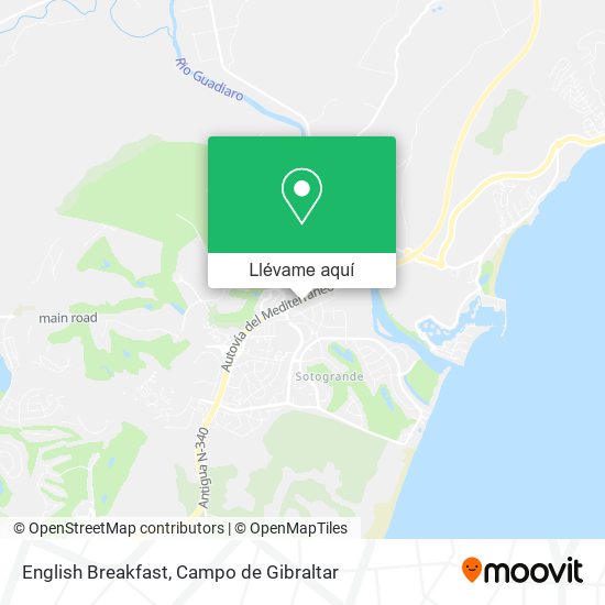 Mapa English Breakfast