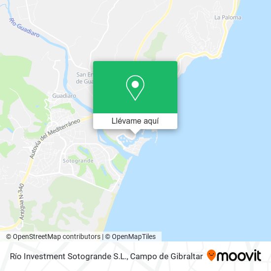 Mapa Río Investment Sotogrande S.L.
